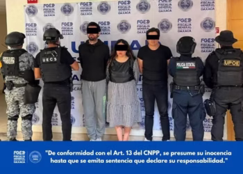 Desmantelan en capital de Oaxaca a Red Criminal que cobraba piso a Ayuntamiento en Estado de México: Fiscalía de Oaxaca