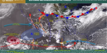 Onda tropical número 4 reforzará el temporal de lluvias en Oaxaca