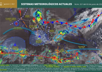 Persistirán lluvias y tormentas en gran parte de Oaxaca
