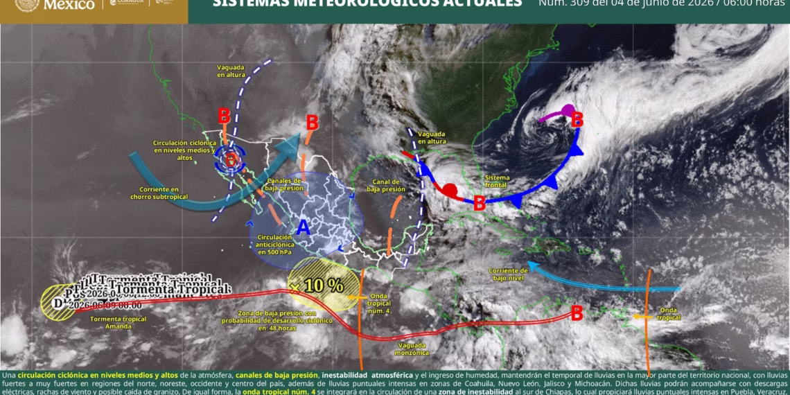 Inestabilidad atmosférica favorecerá el desarrollo de lluvias en Oaxaca: Protección Civil