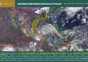 Se mantendrán condiciones para lluvias y tormentas vespertinas en territorio oaxaqueño