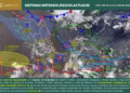 Prevén lluvias con tormentas eléctricas y oleaje elevado en la costa oaxaqueña