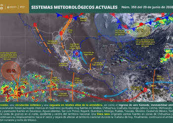 Lluvias y tormentas eléctricas marcarán las condiciones del tiempo en Oaxaca: Protección Civil