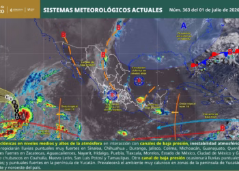 Para este miércoles, se mantiene el potencial de lluvias y evento de mar de fondo en Oaxaca: Protección Civil