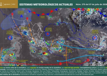 Lluvias, calor y mar de fondo prevalecerán en territorio oaxaqueño: Protección Civil