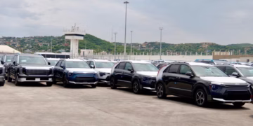 Llegada de segunda carga de vehículos Hyundai, reafirma potencial y éxito de Corredor Interoceánico 
