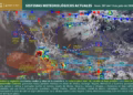 Onda tropical número 18 favorecerá lluvias este lunes en gran parte de Oaxaca