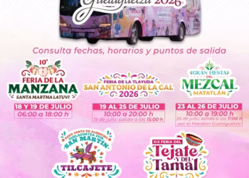Con BinniBus, acercarán a visitantes a las ferias de la Guelaguetza 2026