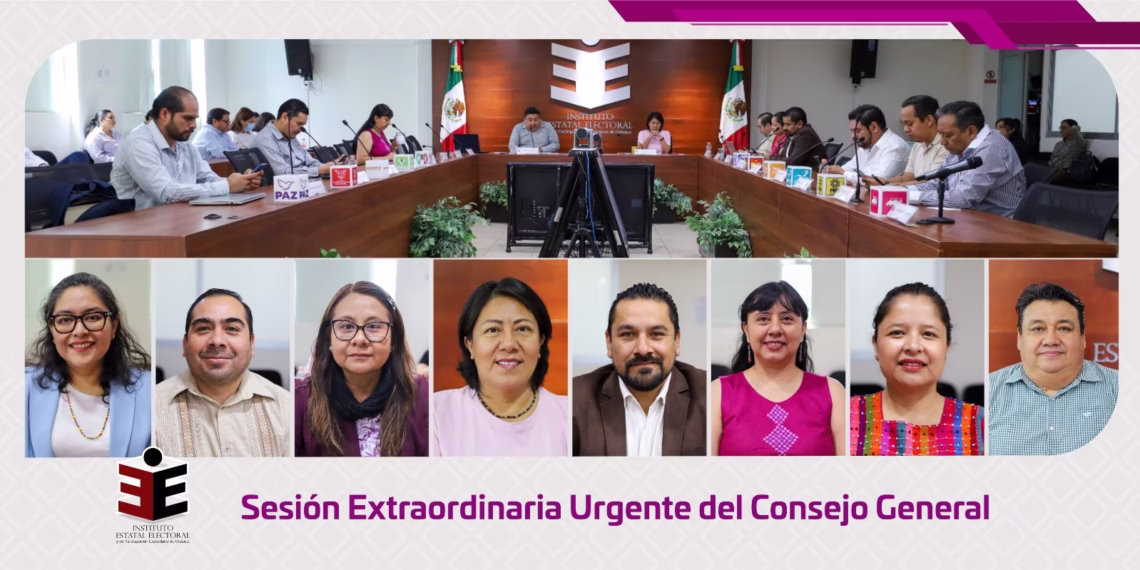 IEEPCO aprueba acuerdos en cumplimiento de sentencias del Tribunal Electoral de Oaxaca