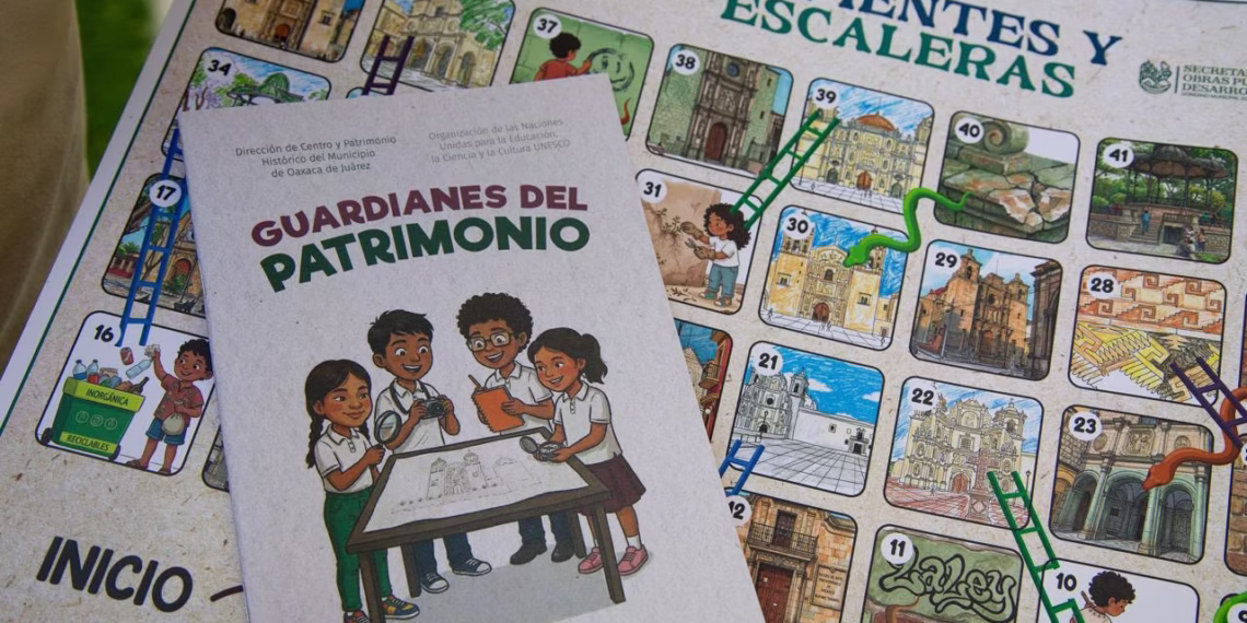 Invitan a niñas y niños a explorar Oaxaca de Juárez y convertirse en Guardianes del Patrimonio