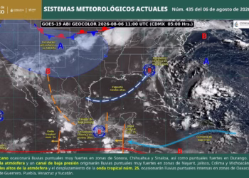 Se esperan tormentas con rachas de viento y posible granizo en diversas regiones de Oaxaca 