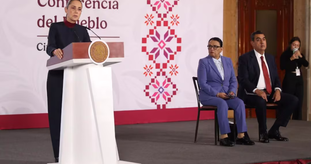 Sheinbaum acusa a EU de injerencia por cancelación de visas a funcionarios de Morena