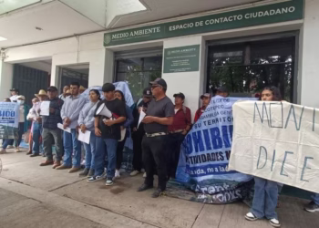 Frente No a la Minería exige a Semarnat negar nueva ampliación de minera Cuzcatlán.