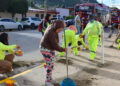 Con tequio vecinal, mejoran imagen urbana en el Ex Marquesado