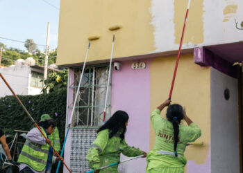 Tequio Vecinal fortalece el cuidado de los espacios públicos en la colonia ISSSTE